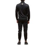 EMPORIO ARMANI MAN EA7 CORE IDENTITY TECHNICAL FABRIC TRACKSUIT BLACK - Image 3