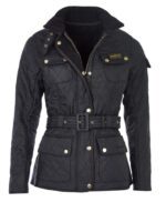BARBOUR WOMAN B.INTL INTERNATIONAL POLARQUILT JACKET BLACK - Image 2