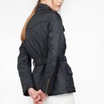BARBOUR WOMAN B.INTL INTERNATIONAL POLARQUILT JACKET BLACK - Image 4