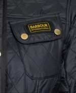 BARBOUR WOMAN B.INTL INTERNATIONAL POLARQUILT JACKET BLACK - Image 6