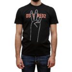 DSQUARED2 MEN COOL FIT T-SHIRT BLACK