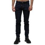 DSQUARED2 MEN DARK RINSE WASH SLIM JEANS BLUE