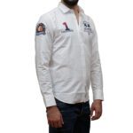 LA MARTINA MEN'S LONG-SLEEVED SHIRT IN REGULAR FIT OXFORD OPTIC WHITE - Image 2