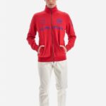 LA MARTINA MEN REGULAR FIT SWEATSHIRT BARBAD CHERRY/TURK SEA - Image 2