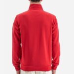 LA MARTINA MEN REGULAR FIT SWEATSHIRT BARBAD CHERRY/TURK SEA - Image 4