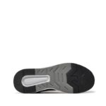 EMPORIO ARMANI MEN EA7 ACE RUNNER NEOPRENE TRAINERS BLACK-SILVER - Image 5