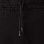 LACOSTE MAN COTTON FLEECE JOGGER SWEATPANTS BLACK - Image 4
