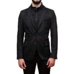 KARL LAGERFELD MEN STREET ALCADARA JACKET BLACK