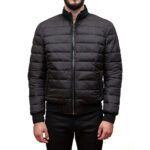 MILESTONE MEN MS LANCE REVERSIBLE LEATHER JACKET BLACK - Image 2