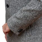 HUGO MEN MALTE 2341 COAT CHARCOAL - Image 4