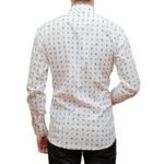 KARL LAGERFELD MEN K MONOGRAM SHIRT WHITE - Image 3