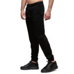 KARL LAGERFELD MEN RUE ST-GUILLAUME LOGO SWEATPANTS BLACK - Image 2