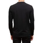 KARL LAGERFELD MEN CREWNECK LONG SLEEVE T-SHIRT BLACK - Image 3