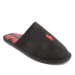 POLO RALPH LAUREN MEN KLARENCE-CASUAL SLIPPERS BLACK