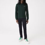 LACOSTE LONG-SLEEVES L1312 POLO GREEN