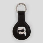KARL LAGERFELD K/IKONIK 2.0 KEYCHAIN BLACK