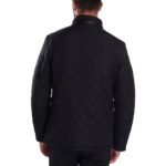 BARBOUR MEN POWELL QUILTED JACKET BLACK - Image 3