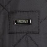 BARBOUR MEN B.INTL ARIEL POLAQUILT JACKET BLACK - Image 5