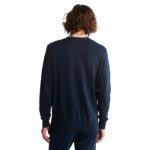 TIMBERLAND MEN LS WILLIAMS RIVER COTTON YD CREW REGULAR SWEATER DARK SAPPHIRE - Image 3