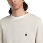 TIMBERLAND MEN LS WILLIAMS RIVER COTTON YD CREW REGULAR SWEATER ISLAND FOSSIL - Image 5