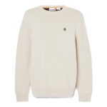 TIMBERLAND MEN LS WILLIAMS RIVER COTTON YD CREW REGULAR SWEATER ISLAND FOSSIL - Image 6