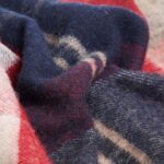 BARBOUR UNISEX INVERNESS TARTAN SCARF CRANBERRY TARTAN - Image 4