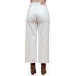 POLO RALPH LAUREN WOMAN HIGH-RISE WIDE-LEG CROP JEAN WHITE - Image 3