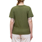 POLO RALPH LAUREN WOMAN POLO BEAR COTTON JERSEY T-SHIRT GARDEN TRAIL - Image 3