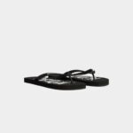 DSQUARED2 ICON SPLASH FLIP FLOPS BLACK