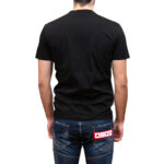 DSQUARED2 MEN ICON SCRIBBLE COOL FIT T-SHIRT BLACK - Image 3