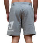 EMPORIO ARMANI MEN LOGO SERIES COTTON BERMUDA SHORTS GRAY - Image 3