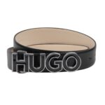 HUGO WOMAN BELT LEATHER ZULA BLACK