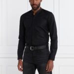 HUGO MEN ENRIQUE SHIRT SLIM FIT BLACK
