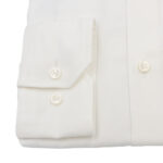 BOSS MEN H-JOE SPREAD-C1-222 REGURAL-FIT STRECH SHIRT COTTON POPLIN WHITE - Image 3