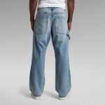 G-STAR 3301 MEN CARPENTER 3D LOOSE JEANS SUN FADED FOGBOW - Image 3