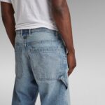 G-STAR 3301 MEN CARPENTER 3D LOOSE JEANS SUN FADED FOGBOW - Image 2