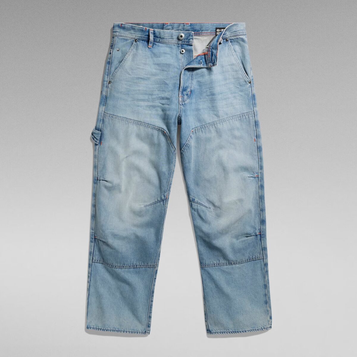 G-STAR 3301 MEN CARPENTER 3D LOOSE JEANS SUN FADED FOGBOW - Image 4