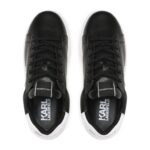 KARL LAGERFELD MEN SNEAKERS MONOGRAM INJEKT BLACK LTHR - Image 3