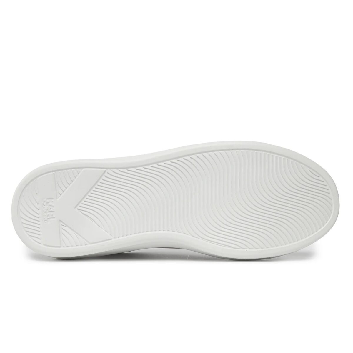 KARL LAGERFELD MENS KARL IKONIC 3D LACE KAPRI SNEAKERS WHITE LTHR - Image 5