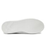 KARL LAGERFELD MENS KARL IKONIC 3D LACE KAPRI SNEAKERS WHITE LTHR - Image 5