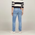 TOMMY HILFIGER MAN DENTON FITTED STRAIGHT JEANS AMSTON BLUE - Image 4