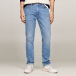TOMMY HILFIGER MAN DENTON FITTED STRAIGHT JEANS AMSTON BLUE