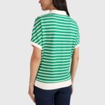 TOMMY HILFIGER WOMAN POLO SHIRT REGULAR FIT OLYMPIC GREEN - Image 4