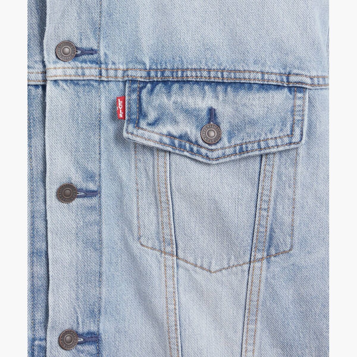 LEVI'S® MEN'S BIG TRUCKER BLUE - Image 3