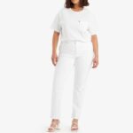 LEVI’S® 724™ HIGH RISE STRAIGHT JEANS WHITE - Image 3