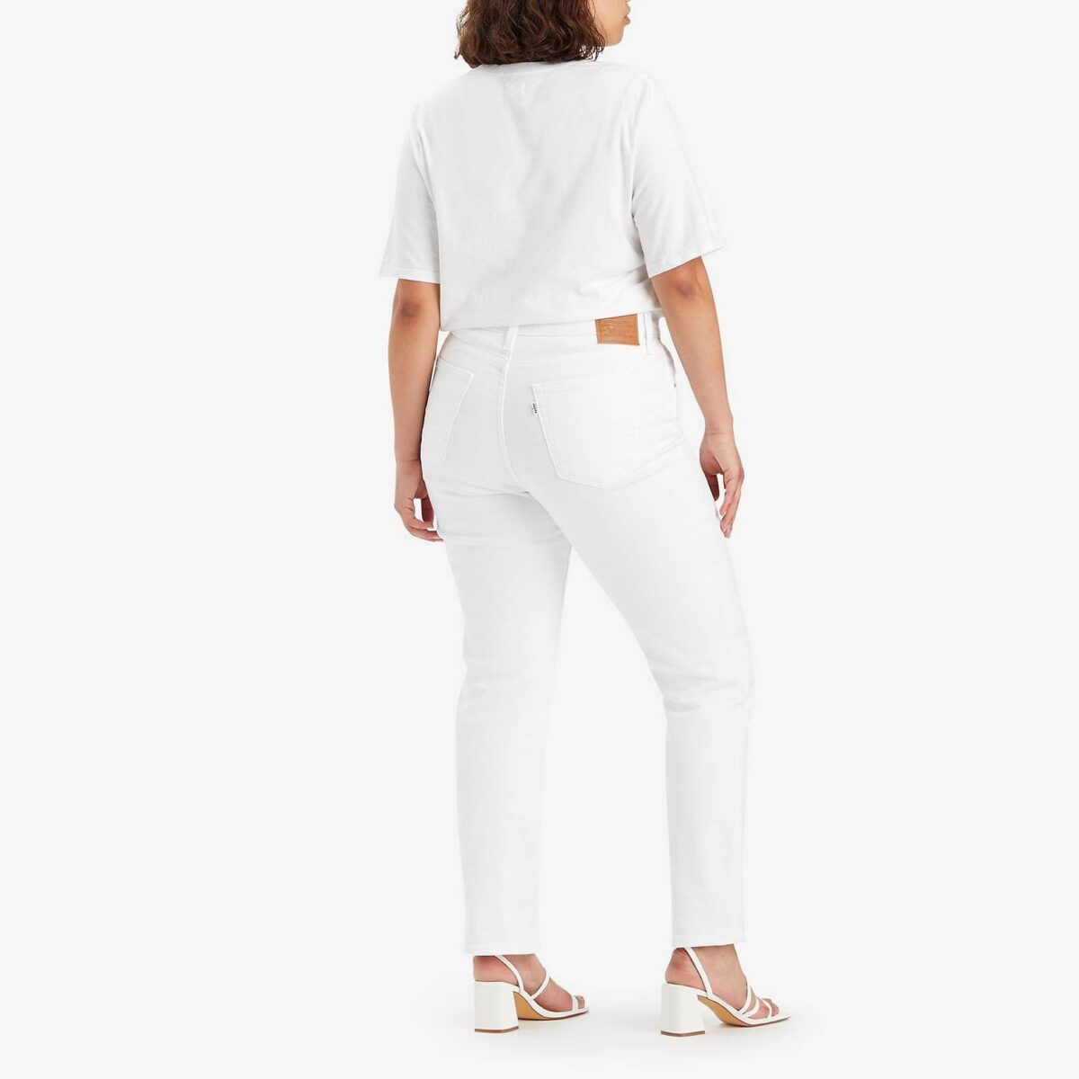 LEVI’S® 724™ HIGH RISE STRAIGHT JEANS WHITE - Image 4