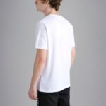 PAUL&SHARK MEN COTTON JERSEY T-SHIRT WHITE - Image 4