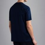 PAUL&SHARK MEN COTTON JERSEY T-SHIRT BLUE - Image 5