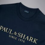 PAUL&SHARK MEN COTTON JERSEY T-SHIRT BLUE - Image 2