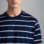 PAUL&SHARK MEN COTTON JERSEY T-SHIRT WITH METAL SHARK - Image 2